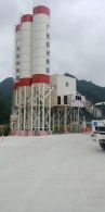 廣西HZS180型混凝土攪拌站案例現場